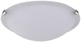 Canarm IFM161651 Flush Mount Ceiling Fixture, 120 V, 180 W, 3-Lamp, Type A Lamp, Steel Fixture, Brushed Pewter Fixture